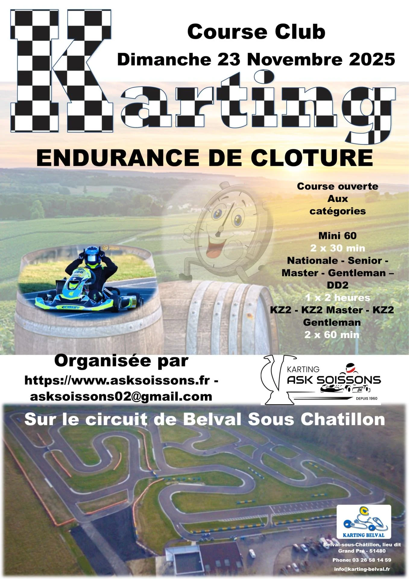 Affiche belval endurance